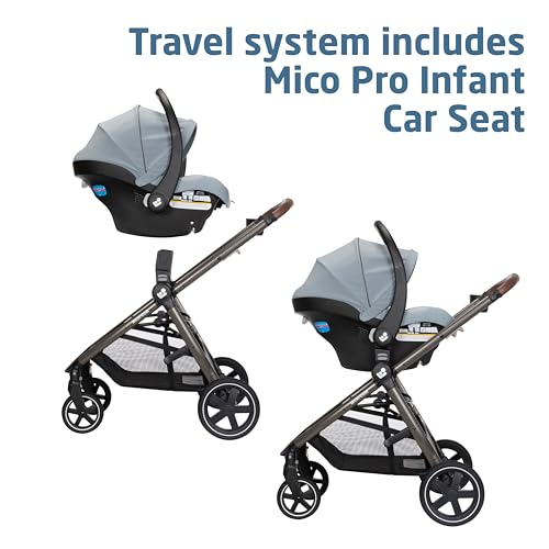 Maxi-Cosi Zelia 2 Luxe 5-in-1 Modular Travel System, New Hope Grey - image 7
