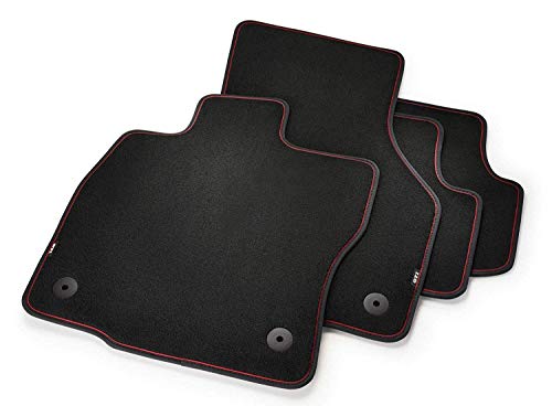 Tapis de sol premium Volkswagen 5G1061270AHY en velours de haute qualité pour habitacle