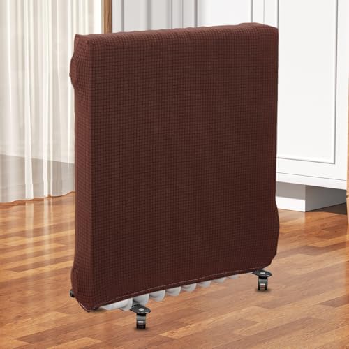 Cubierta de radiador STOBAZA grande marrón funda elástica 7