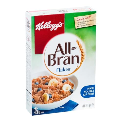 All Bran Cereal Bran Flake, 450 Gram - 16 per case