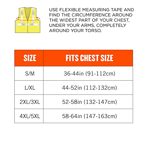 Ergodyne Glowear 8261Frhl Reflective Safety Vest, Fr Flame Resistant, Nfpa 2112, Nfpa 70E #TOP7
