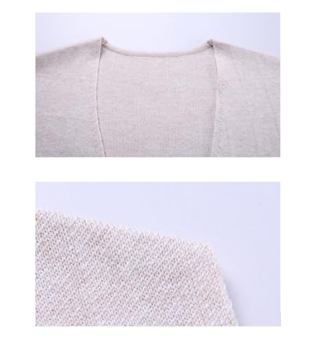 Men's Thick Wool Cardigan Vest Autumn Business Casual V-Neck Suit Knitted Sleeveless Sweater4