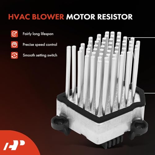 Image of A-Premium Front HVAC Blower Motor Resistor Compatible with BMW 325i, 330i, 325xi, 330xi, 320i, X3, X5, 330Ci, 325Ci, M3, 328i, 528i, 323i, 525i, 540i, 530i, 323Ci, 328Ci, M5, with Wire Harness Kit