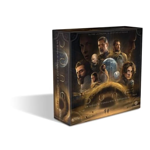 Asmodee - Dune: Un Gioco di Conquiste e Diplomazia, Gioco da Tavolo di Guerra e Tattica, 2-4 Giocatori, 14+ Anni, Edizione in Italiano