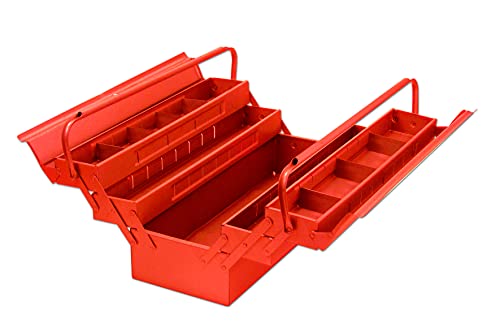 Laser 1310 Tool Box 5 Tray 525mm boîte à outils métal pliable