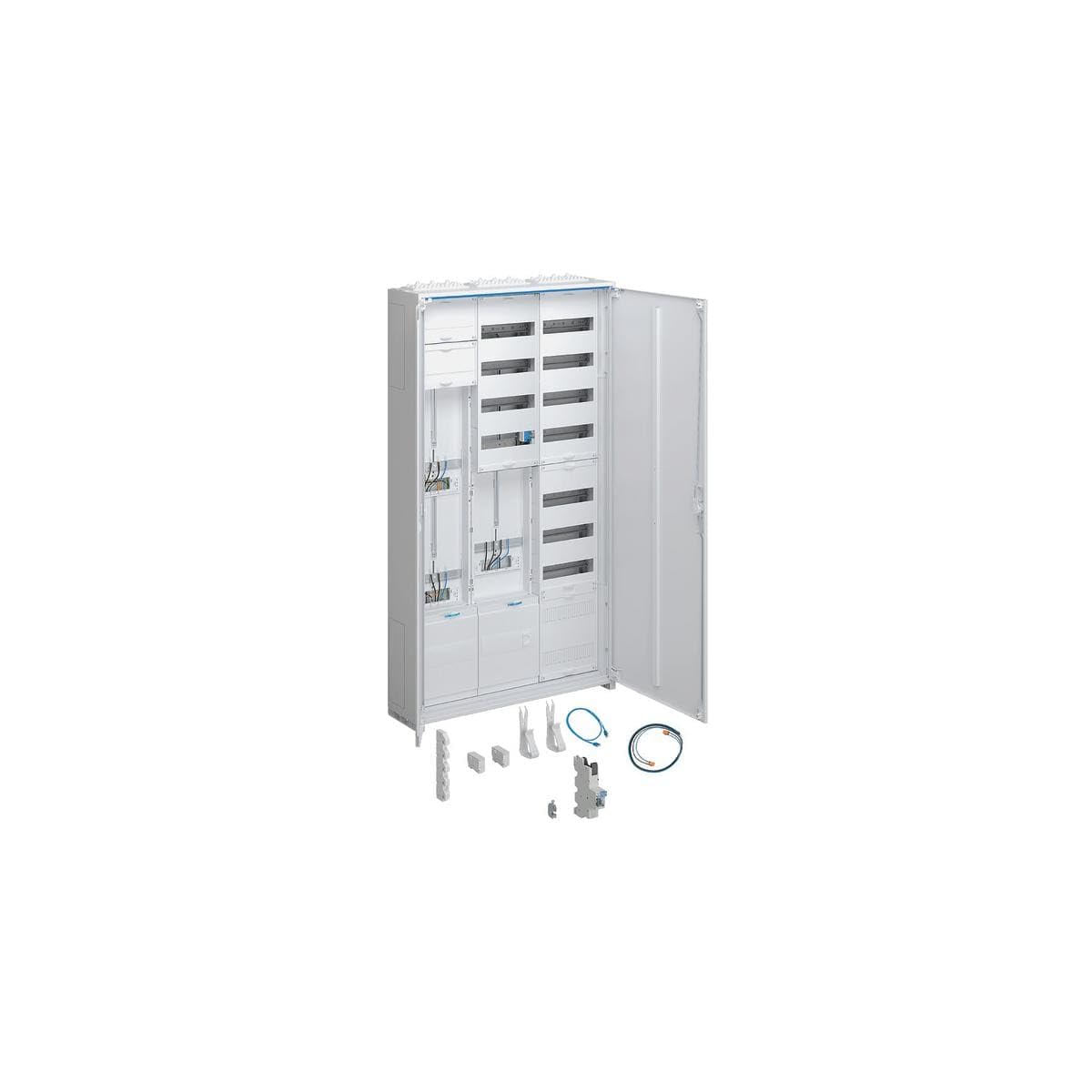 HAGER Komplettschrank ZB533M28C 2ZP 1SG APZ H 1400mm 3feldig (ZB533M28C) Marke