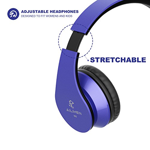 image for AILIHEN I60 On Ear Headphones with Microphone for Laptop Tablet Androi