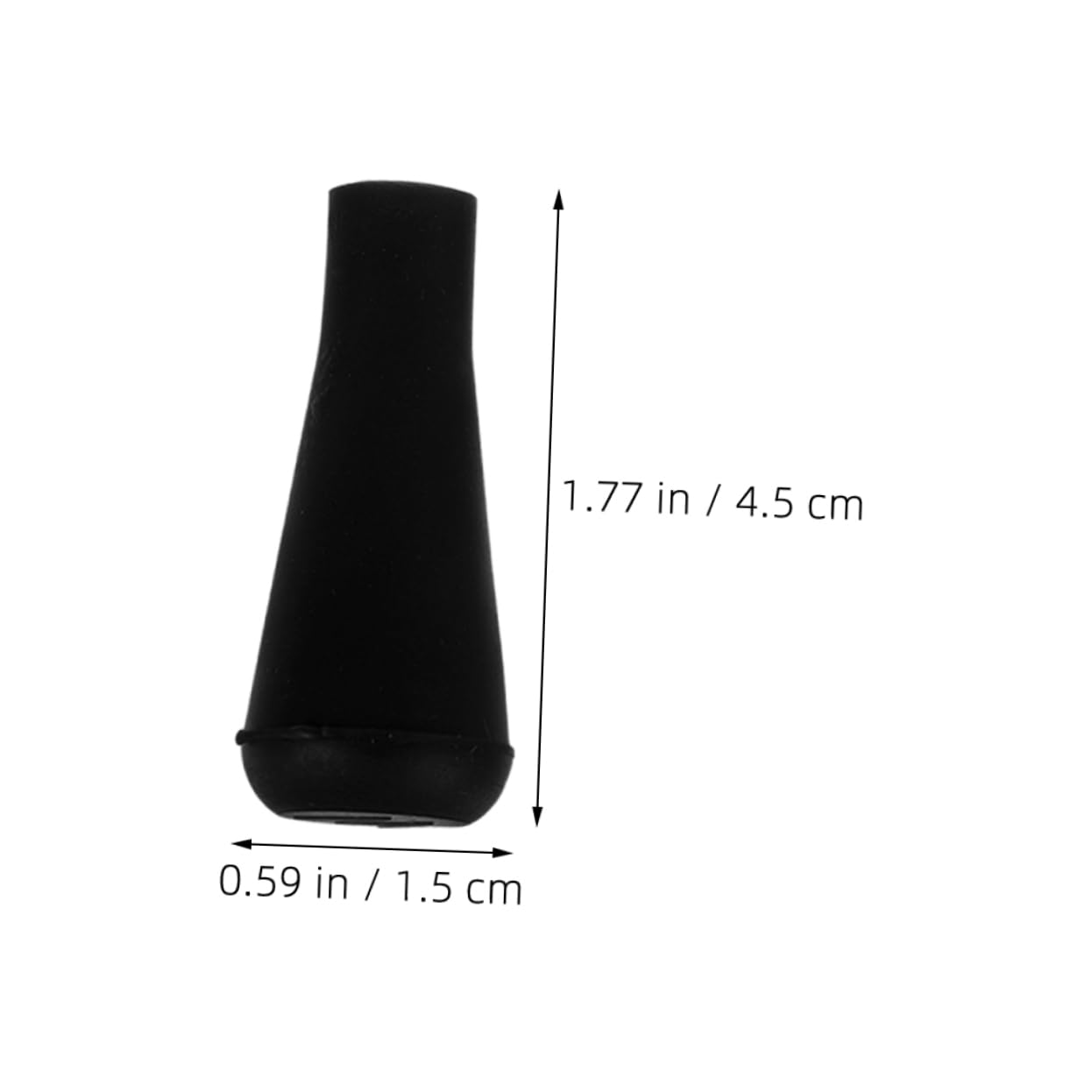 balacoo Hunting Gear 6pcs Replacement Arrow Tips Soft Round Rubber Arrowheads for Hanger