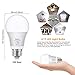 12Pack A19 LED Light Bulbs 100 Watt Equivalent 5000K Daylight White, No Flicker E26 Medium Screw Base Bulbs, 1100Lumens, Non Dimmable