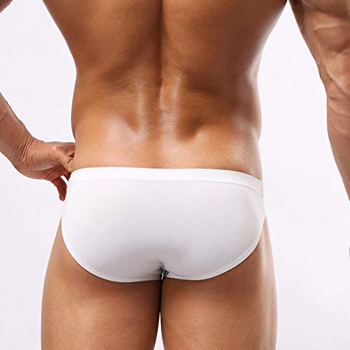 Mendove Men's Nylon Solid Contour Pouch Bikini Swimsuit3