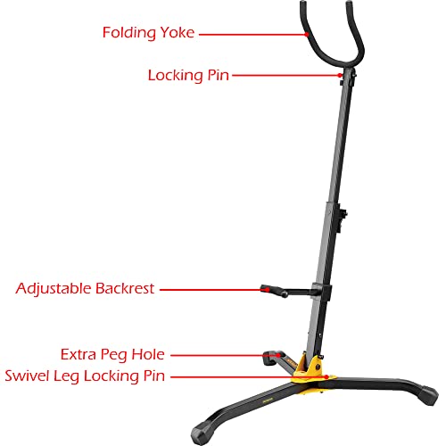 Lumintrail DS535B Folding Stand With Adjustable Backrest thumb #1