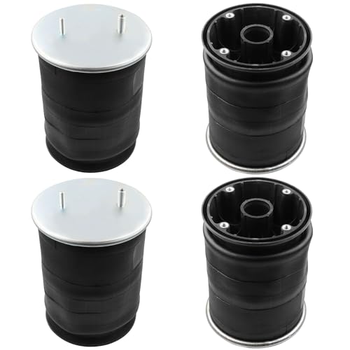 SCITOO 4Pcs Front and Rear Air Suspension Springs for Universal Trucks Fit for W01-358-9122 1R14-045 Air Springs Fit for Airtech for Brake & Wheel for ContiTech for Dayton Parts for Goodyear