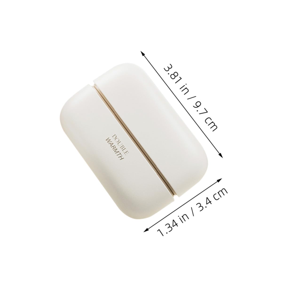Abaodam Scaldamani Elettrico Portatile per Viaggi all Aperto Dispositivo di Riscaldamento Rapido Tramite USB Scaldamani Tascabile per Inverno