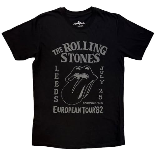 Rolling Stones European Tour 82 t-shirt rock homme et femme