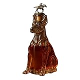 Accessoire de service fonctionnel : conçu pour contenir du whisky bourbon ou d'autres liqueurs, cette carafe en verre offre un récipient pratique mais artistique qui améliore l'expérience de consommation tout en servant de pièce décorative de collection