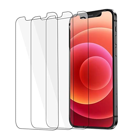 3 Pack Screen Protector for iPhone 12 Mini [3-Pack] [Easy Installation Frame] [Case-Friendly] [2.5D Edge] Premium Tempered Glass Screen Protector for 12 Mini 2020 5G 5.4-Inch