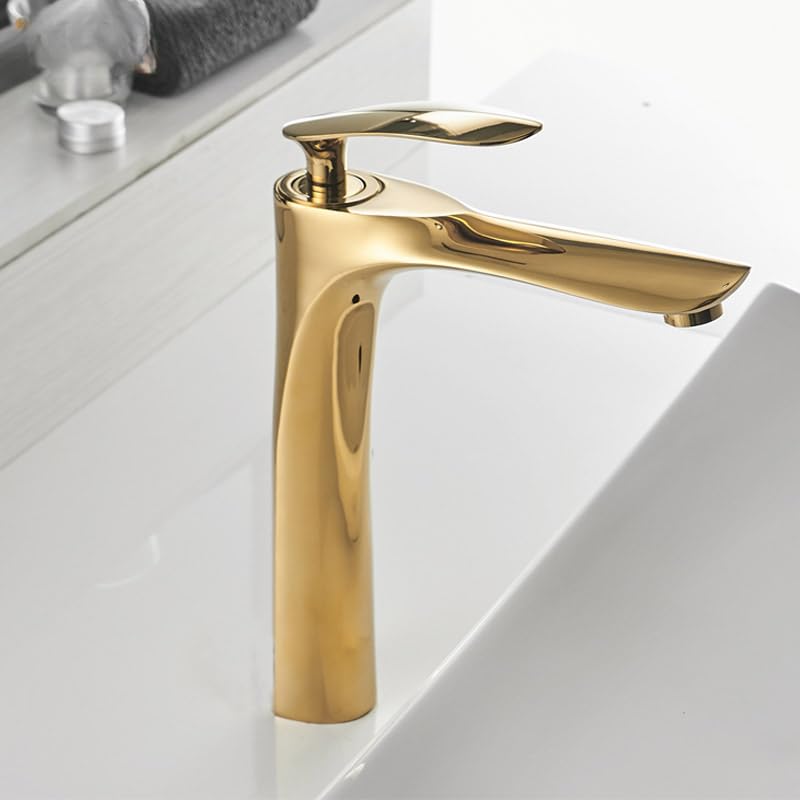Grifos de lavabo agua fría y caliente con monomando para renovar lavabos antiguos