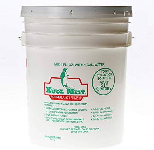 5 Gallon #77 Concentrated COOLANT for KOOL MIST System USA