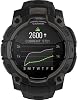 Garmin Instinct 3 de 45 mm, reloj inteligente GPS para exteriores, AMOLED, negro con banda negra 010-02936-00, paquete con protección mejorada CPS de 2 años y luz de seguridad portátil Deco Essentials 8