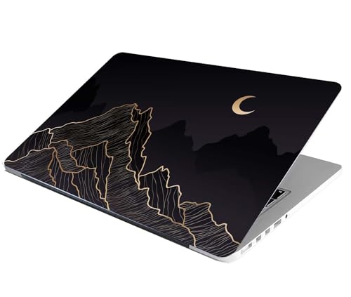 Image of Laptop Skin Stickers Bubble-Free HD Quality Sticker for Laptops Upto 15.6 inch Compatible with Apple /Dell /HP /Lenovo /Acer /Asus /Sony (Dustproof|Waterproof|Scratchproof|Reusable) - MOON1