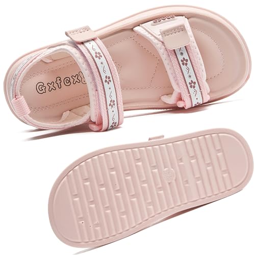 WUIWUIYU Boys Girls Sandals Summer Outdoor Athletic Kids Sport Water Open-toe Strap Shoes4