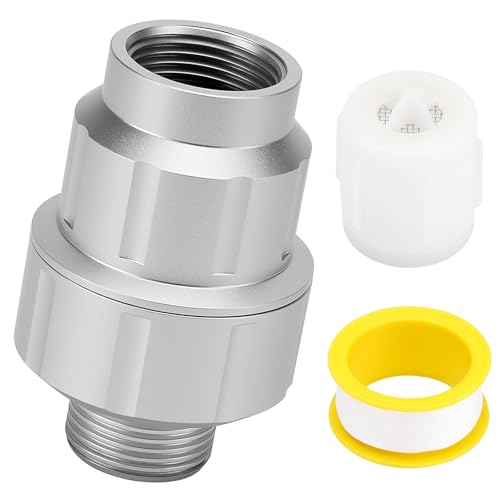 Image of Upgraded 85470 Washing Machine Water Filter,Micron Down Sediment Filter,85470 inline Filter Head Compatible with Most Standard Washers,Made of Aluminum Alloy(with Replacement Filter)