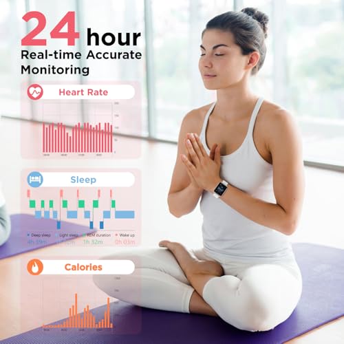 Motorola Moto Watch 70 - Health and Fitness Bluetooth Smartwatch for Every Day Wear, Advanced Health Features, Up to 10 Days Battery Life - Compatible with Android and iOS - Rose Gold - image 5