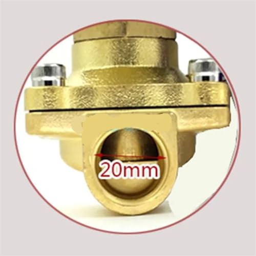 Électrovanne haut débit en laiton 1/2" BSPP pour fluides et gaz - 3