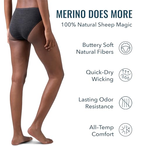 Women's Merino Wool Bikini By Woolly | RWS Certified | Soft, Breathable, Seattle Designed2