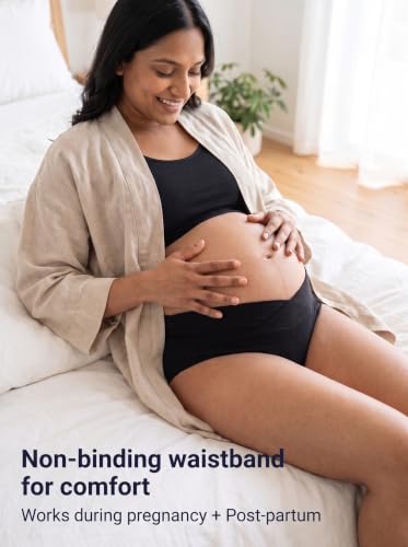 Image of Inner Sense Organic Cotton Bamboo Maternity Panties After Delivery