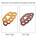 SPYMINNPOO Rigging Plate Rock Climbing Anchor Point Connector 8 Holes Aluminum Mg Alloy Hot Forged Heavy Duty with Symmetric Design for Outdoor Activities