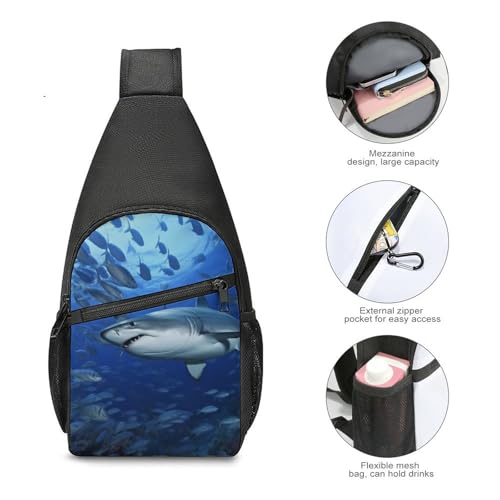 Bolso Sling Deportivo Para Senderismo Uso Diario Unisex miniatura 5