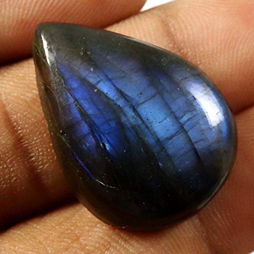 Cabochon labradorite bleue naturelle pierre précieuse 29,15 carats pour sertissage bijoux