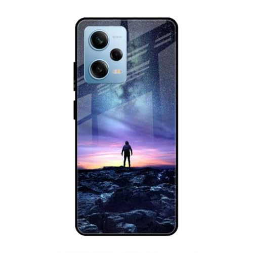 Image of SmashItUp Universe | Sky | Blue Designer Printed TPU Metal Case Mobile Back Cover for Redmi Note 12 Pro 5G
