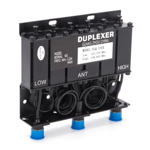 Tyatocepy SGQ-150X 10W VHF136-174MHz Duplexor 136-174MHz Duplexor portátil Duplexor portátil Frecuencia personalizable Duplexor portátil