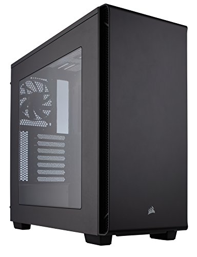 Corsair Carbide 270R - Caja de PC, Mid-Tower ATX, Ventana Lateral, Negro