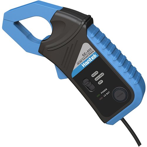 Hantek CC650 AC/DC Actual Abrazadera 400 Hz Banda ancha, 1mV / 10mA, 650A Auto Osciloscopios y DMM, Enchufe BNC