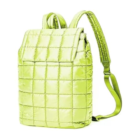 Niumike 10L Quilted Casual Daypacks Lightweight Shoulder Bag Solid Color Waterproof Nylon Flap Backpack for Traveling Hiking Cover
