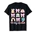 Coquette Bow 100 Days of School Teacher 100th Day Student T-Shirt