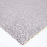 Steffensmeier Velours Teppichboden Messina Meterware | Auslegware für Treppen Flur Wohnzimmer Schlafzimmer | Taupe, Größe: 200x300 cm