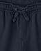 Gymboree Boys and Toddler Fleece Jogger Sweatpants, Navy Slate, 7