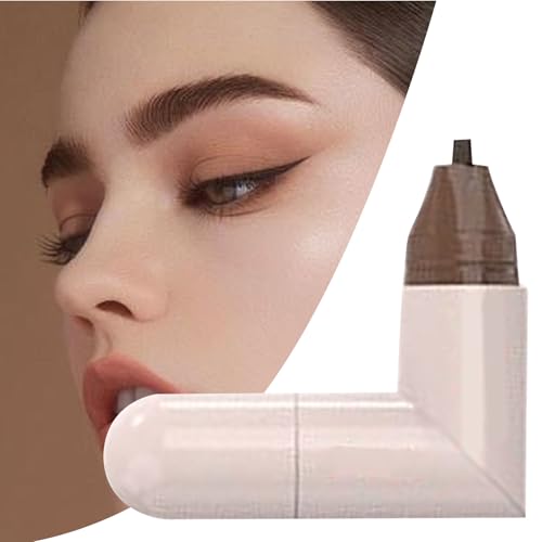 Delineador de ojos con herramienta de estampación doble cabeza impermeable larga duración 3