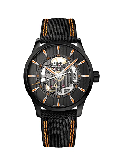 Amazon.com: MIDO Multifort Skeleton Vertigo - Swiss Automatic 