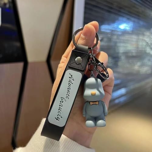 Image of Keychain for Kids & Adults | Cute Pendant Teddy Bear Keyring for Girls & Boys | Trendy Designer Keychain for Gifting | Stylish Teddy Keyring for Bags, Keys & Accessories