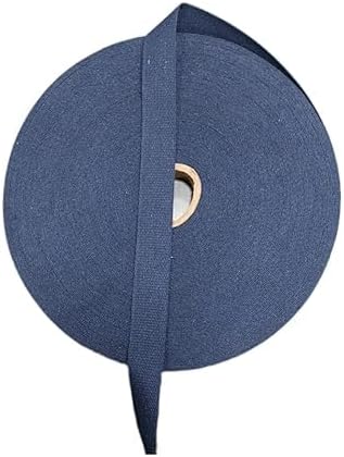 1 Inch X 50 Meter Webbing strip，Webbing Bag Handles, Webbing Tape Ribbon, Cotton Twill Tape Ribbon for Sewing, Natural Webbing Tape Bias Binding Tape for DIY Craft
