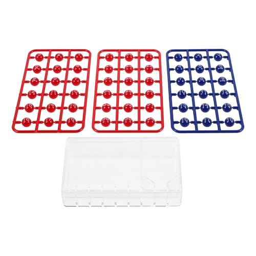 Toyvian 1ensemble Machine à Boules de Loto avec Balles Numérotées Sélectionneur Manuel pour Tirage Sort Outil de Prédiction pour Joueurs de Loto Jeu de Groupe Amusant Bureau