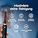 Oral-B iO Series 5 Elektrische Zahnbürste/Electric Toothbrush, Magnet-Technologie, 5 Putzmodi für Zahnpflege, LED-Anzeige & Reiseetui, Designed by Braun, Schwarz