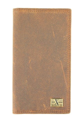 Nocona Men's Rodeo Heavy Duty Logo Wallet, Briar Pitstop, OS