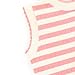 gztz61 kids Girls Crew Neck Sweater Vest with Bow Striped Sleeveless Knit Sweater Pullovers Sweater for 3T-8T Pink