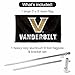 College Flags & Banners Co. Vanderbilt Commodores Flag with Pole and Bracket Holder University Set